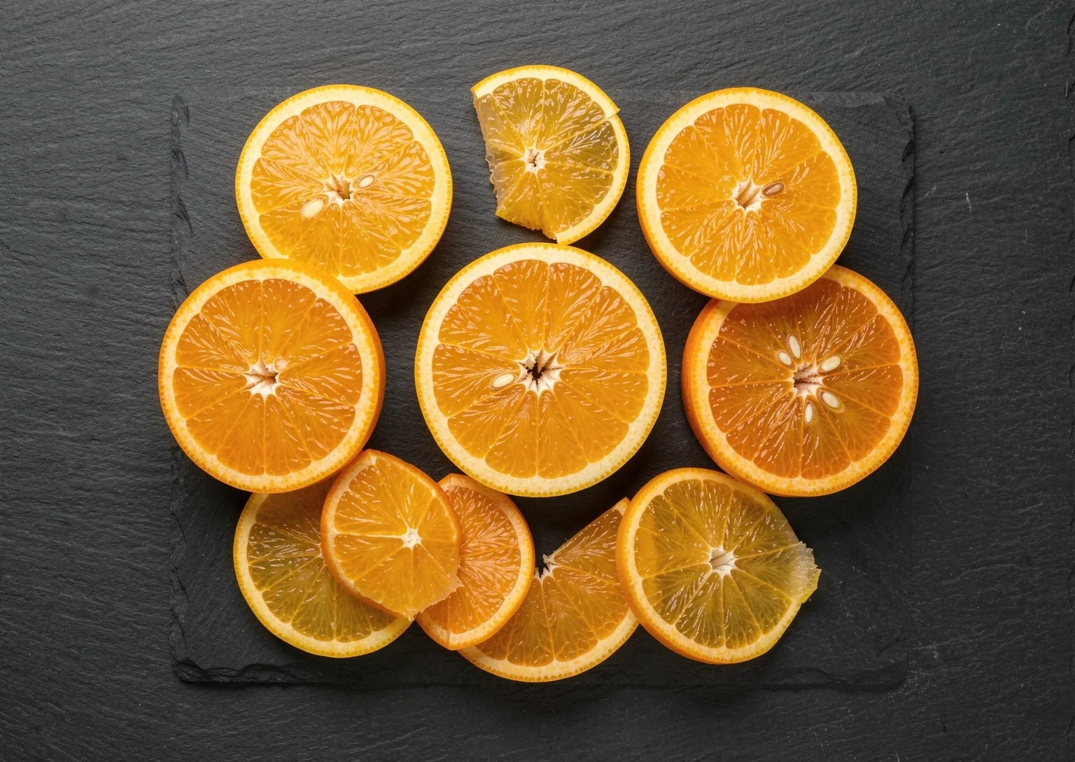 Cítricos frescos para energía natural